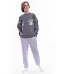 Never Give Up Pajama for boys T-shirt + printed pants