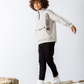 High neck Smile print Children's pajamas