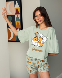 بيجاما حريمي اوفر سايز جارفيلد