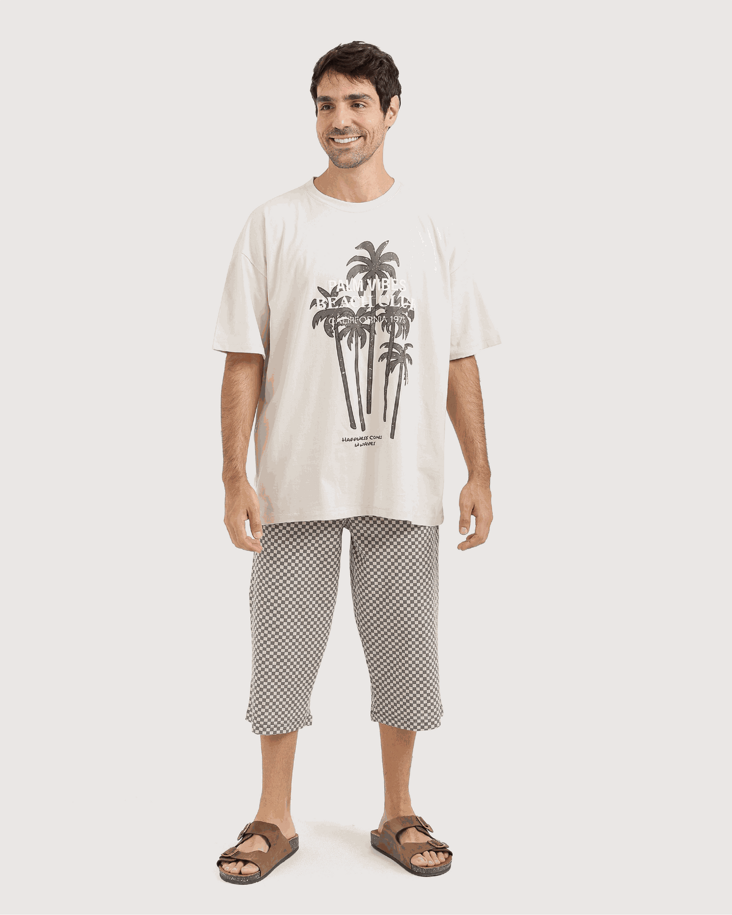 Men's pajamas palm atmosphere