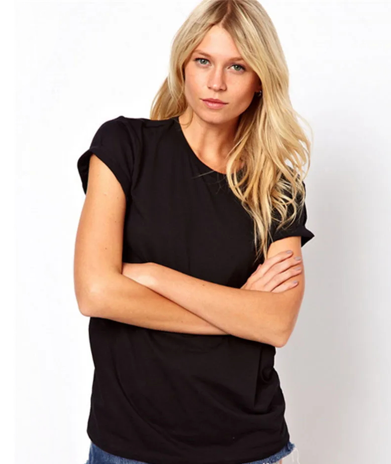 تيشرت حريمي سادة جابونيز