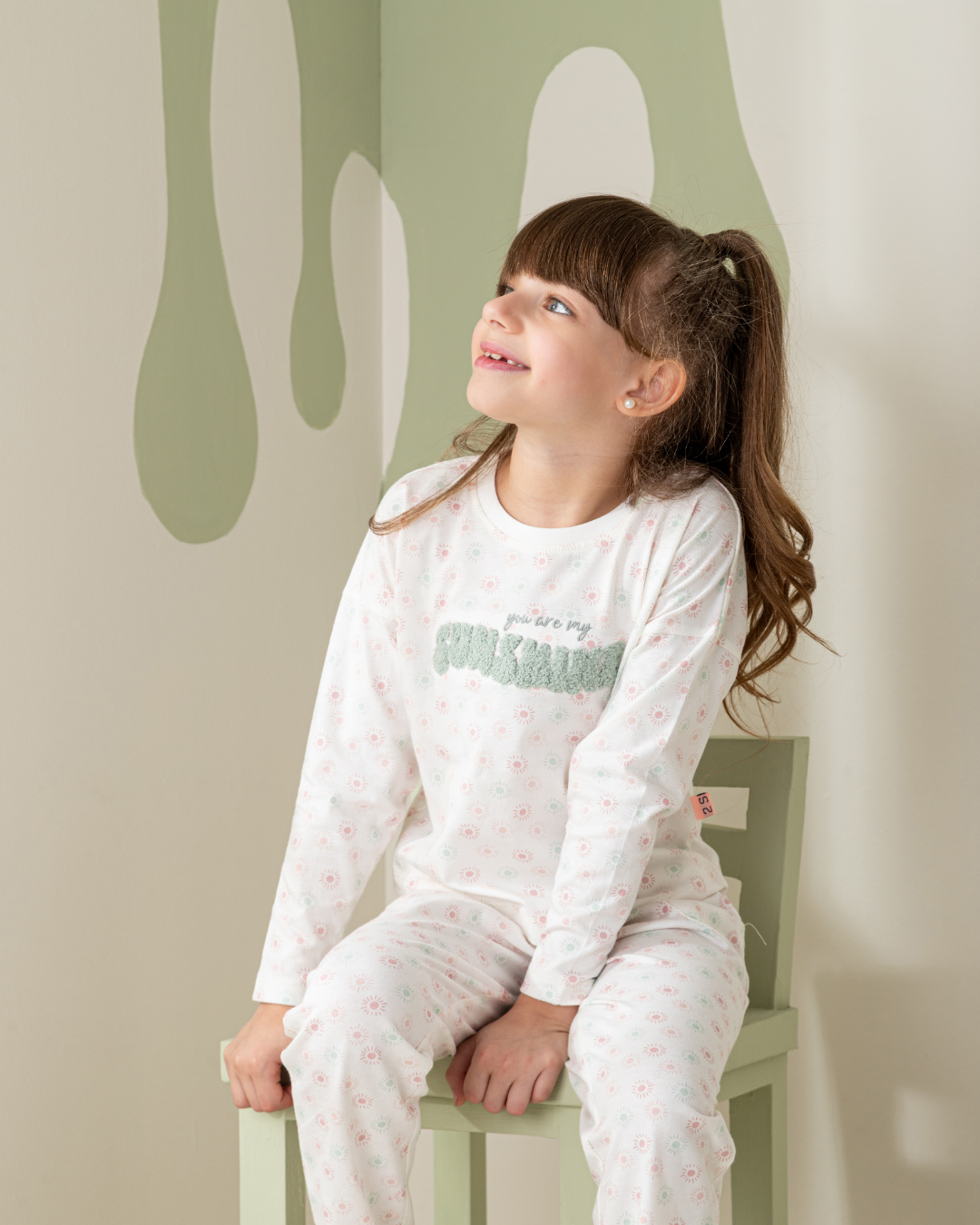 You are my sunshine بيجاما بناتي بكم و بنطلون