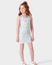 قميص نوم بناتي بدرجات الأزرق البحري