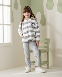 Cute Kuala Girls' Long Sleeve Pajamas