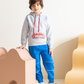 Boys fleece long sleeve spider man pajama