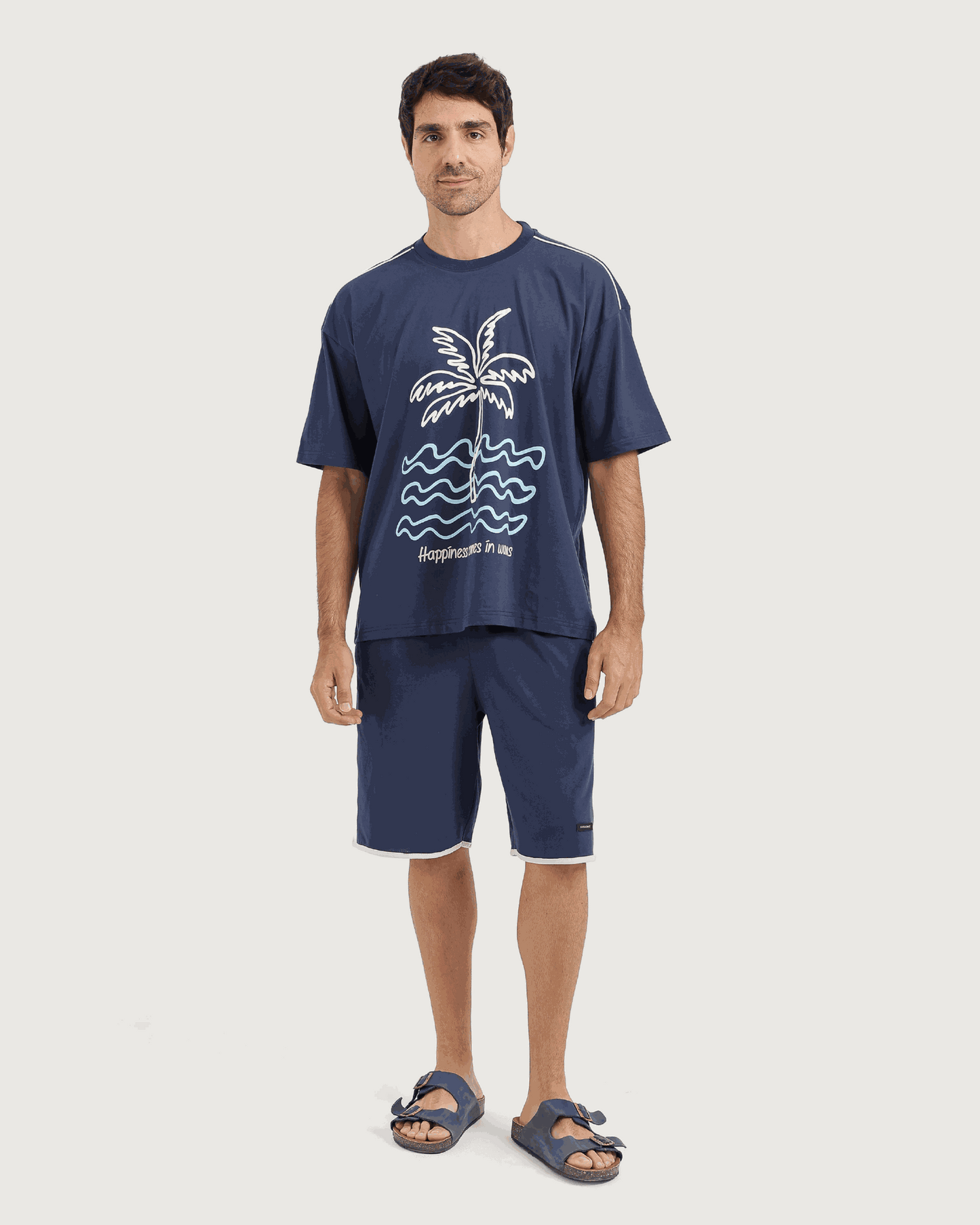 Men's Pajama Happiness Comes in Waves