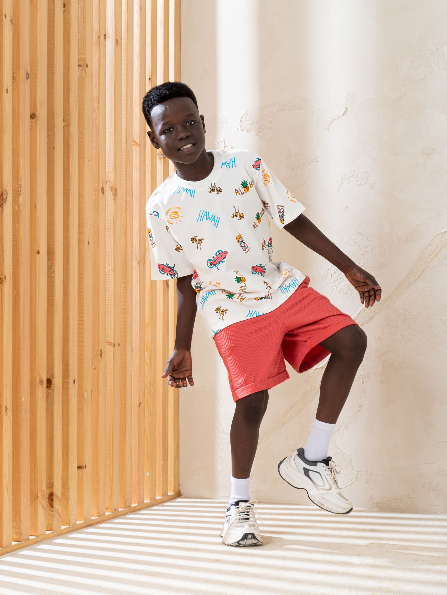 Full print HAWAII بيجاما اولادي