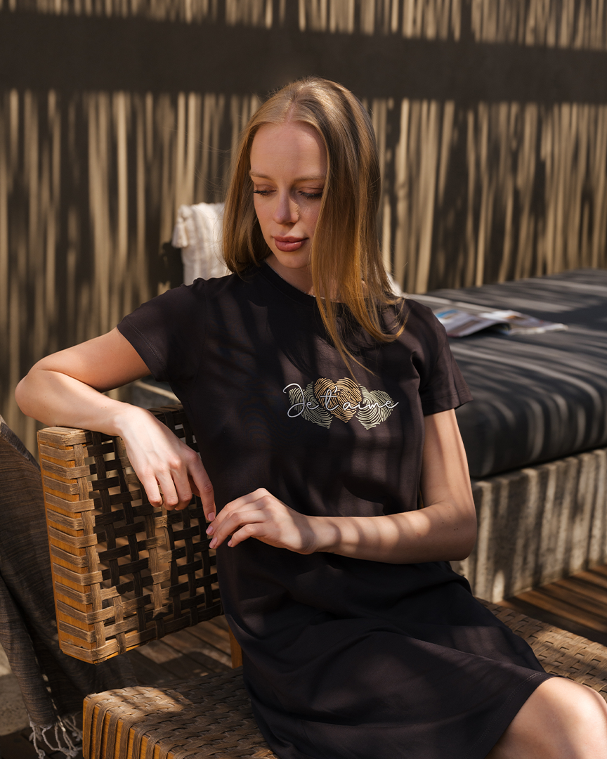 Je t'aime قميص نوم حريمي