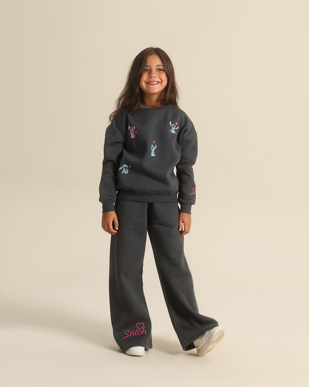 Girls' Stitch Pants Pajamas
