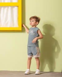 Always Vacay  بيجامه اولادي وسط كات