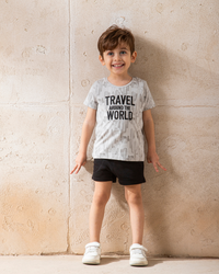 Travel around the world My children's pajamas