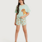 Bobby Spanish Girls' Oversized Pajamas and Hot Shorts
