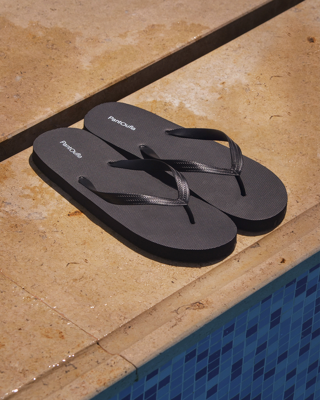 شبشب صيفي رجالي اسود