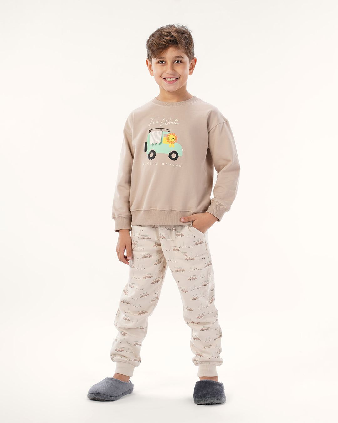 بيجاما كم طويل رحلة الأدغال