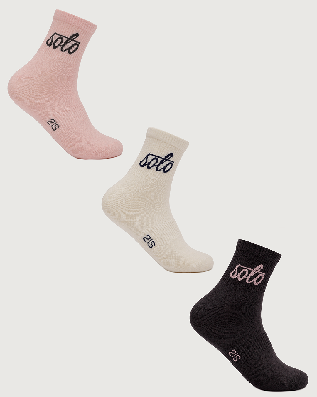 شراب حريمي هاف سوكيت ليكرا سادة باك 3