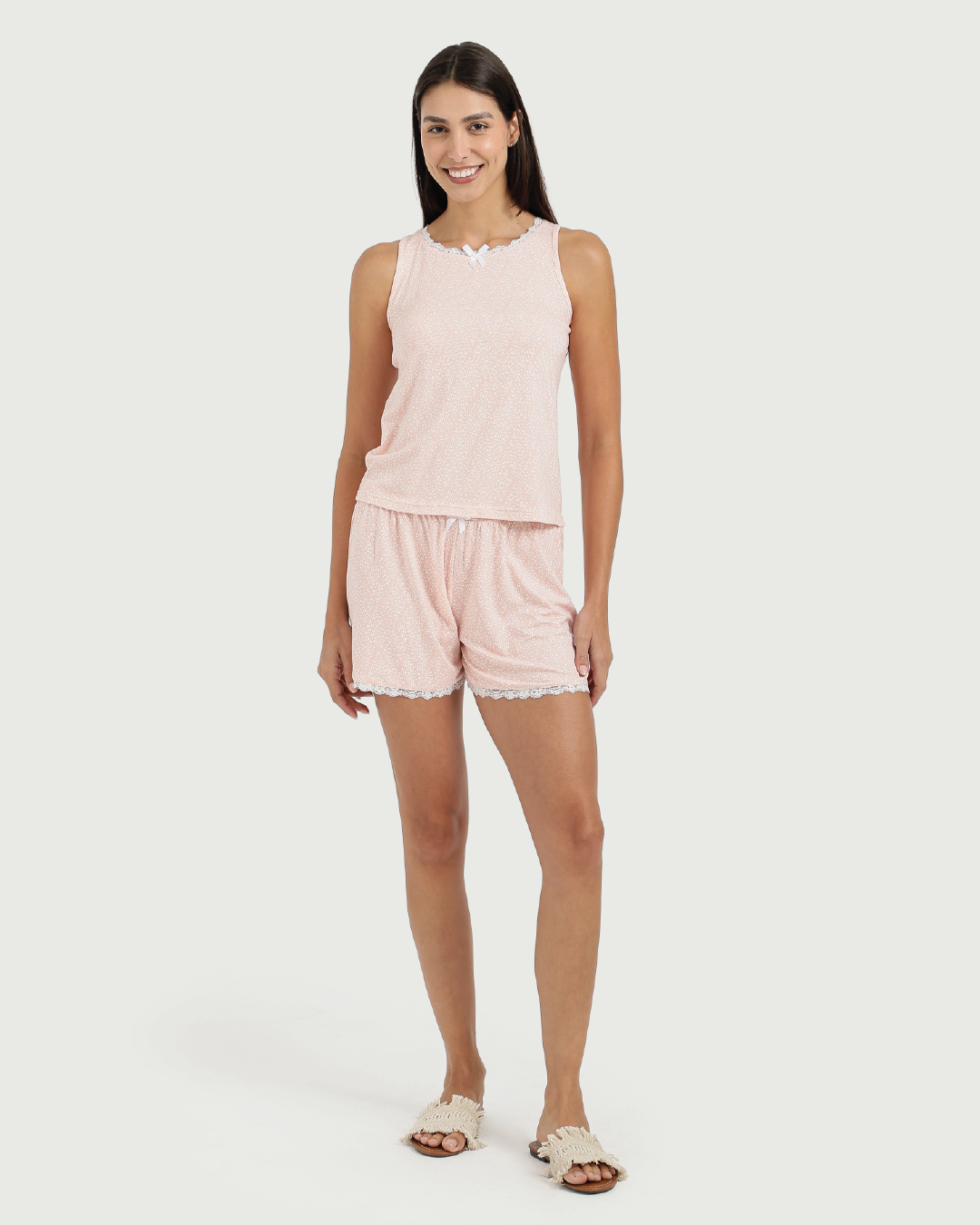 بيجاما شورت بدانتِل فسكوز ليكرا, نسيم الصيف