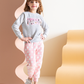 Walt Disney girls' long sleeve pajamas