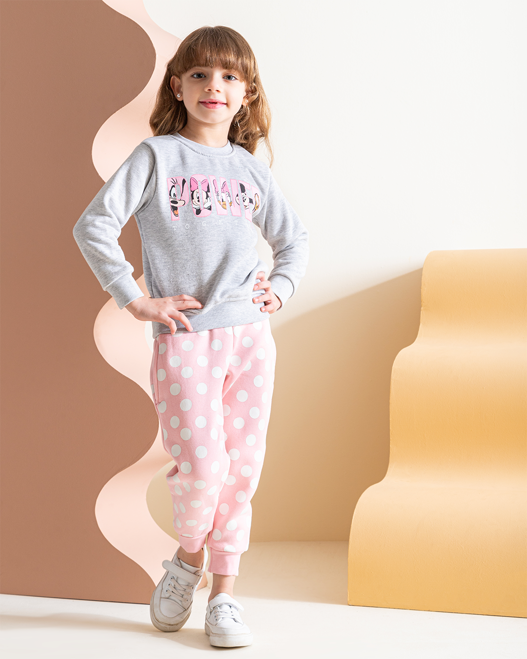 Walt Disney girls' long sleeve pajamas
