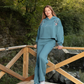 Je Taime Women's Milton pajamas with a cabochon and wide trousers