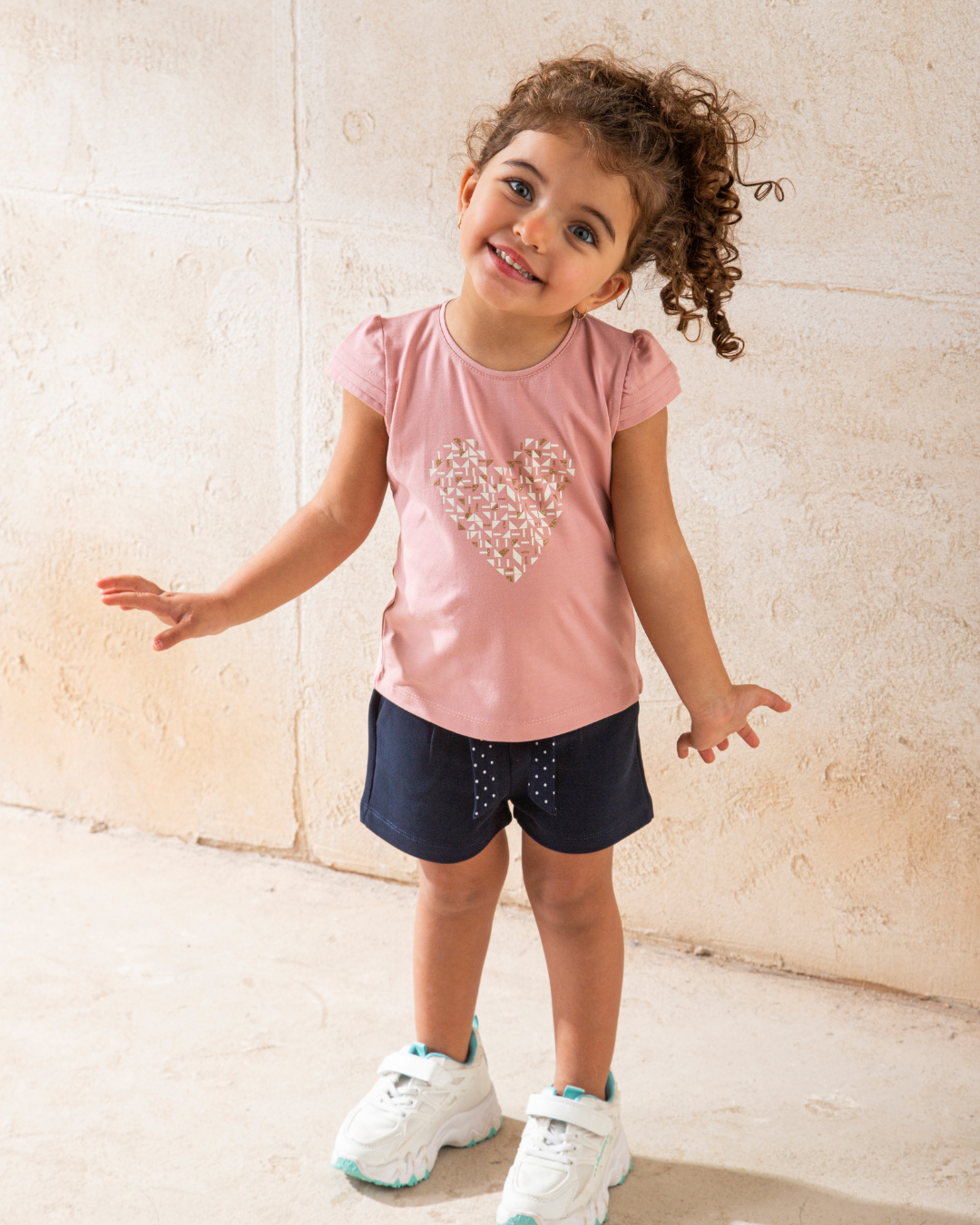 heart بيجامه بناتي بيبي