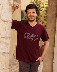 Men's half-sleeve pajamas and rotary circle pants