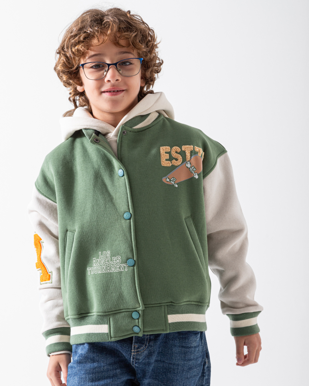 Skate Champ Baseball Sweatshirt