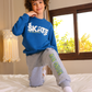 Skate boys' pajamas, waitress