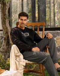 Attitude بيجاما رجالي كُم طويل