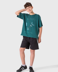 بجامة أولاد بطباعة التزلّج