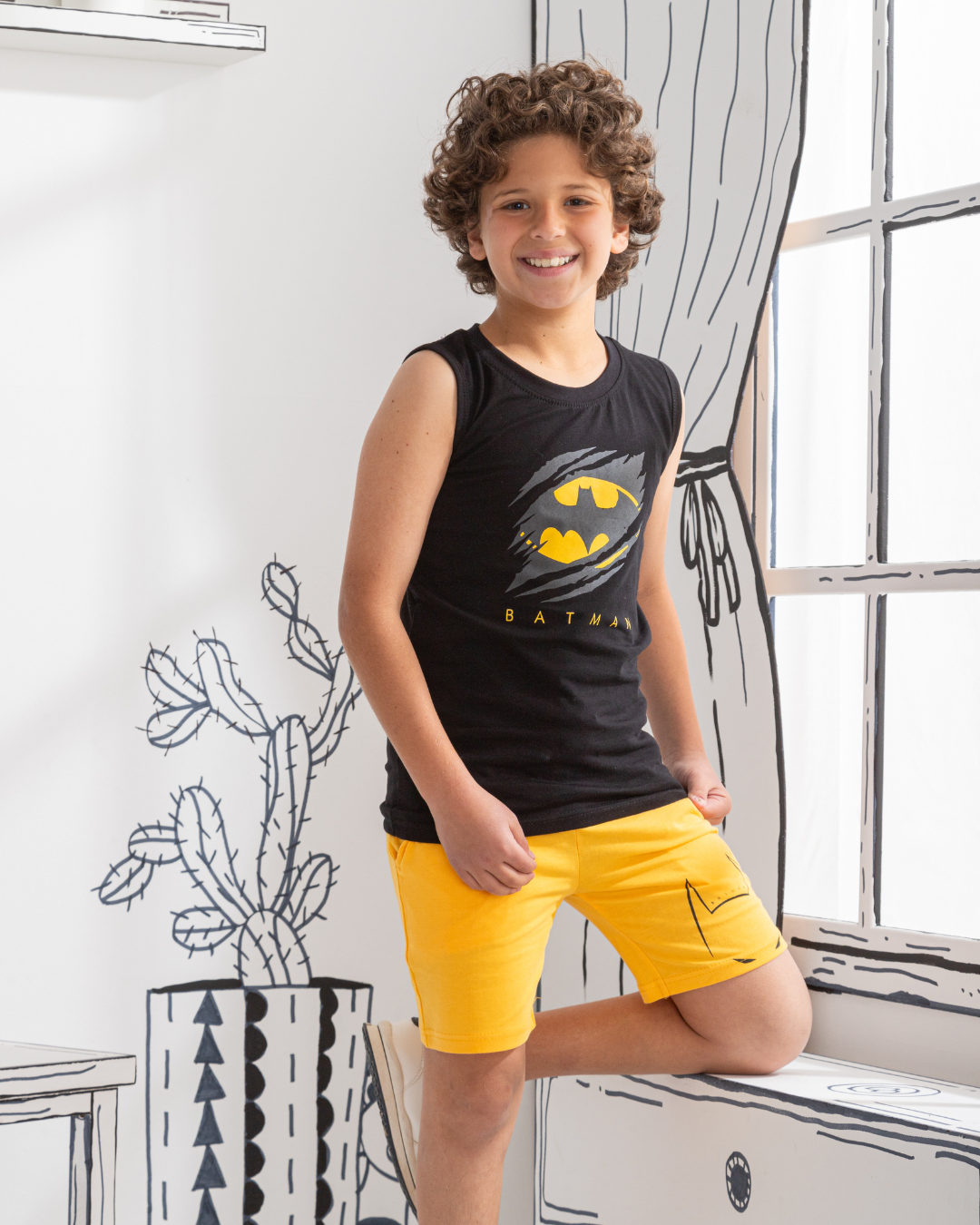 Batman بيجاما أولادي كَت