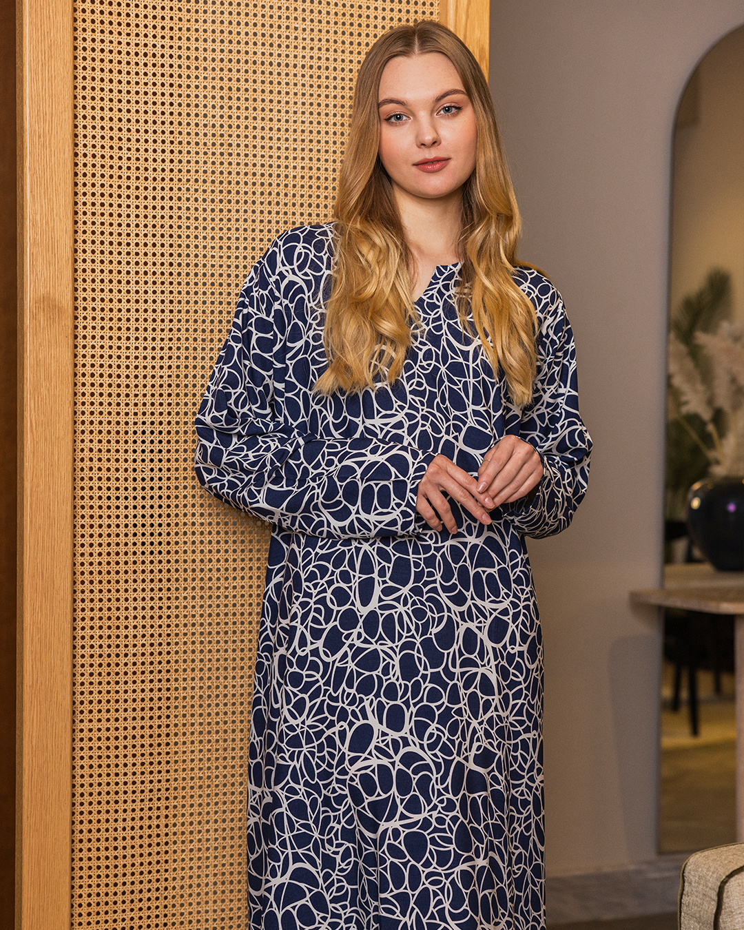 Viscose shirt with 60 sleeves