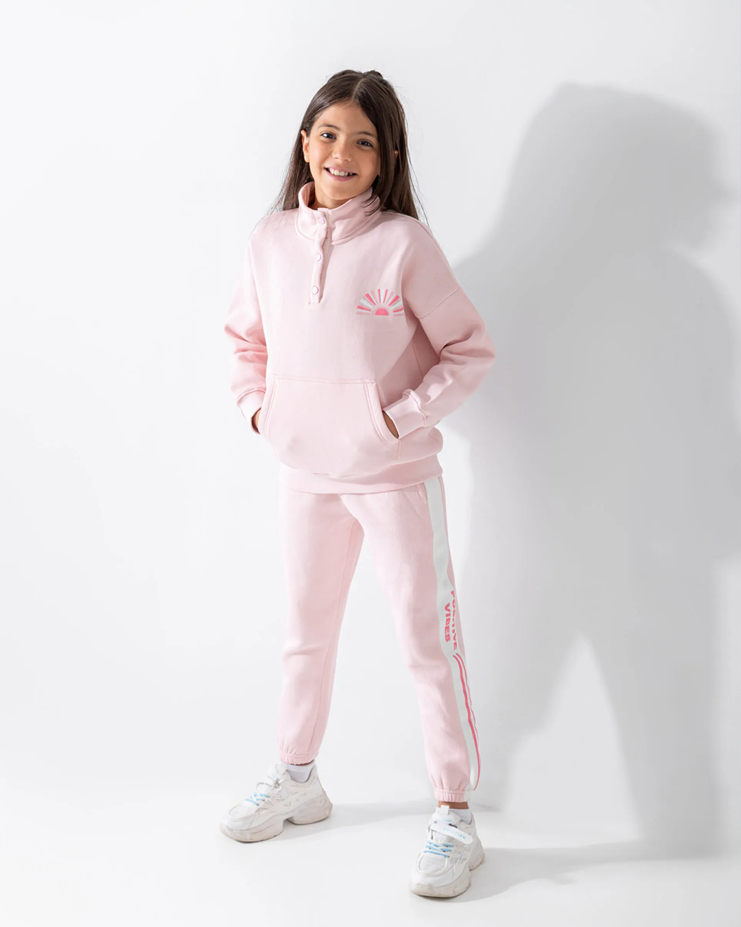 positive vibes girls pajamas
