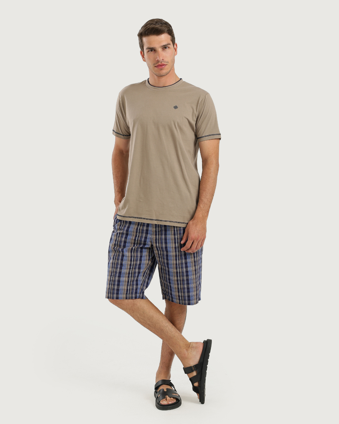Men's Pajamas Half Sleeves with Shorts