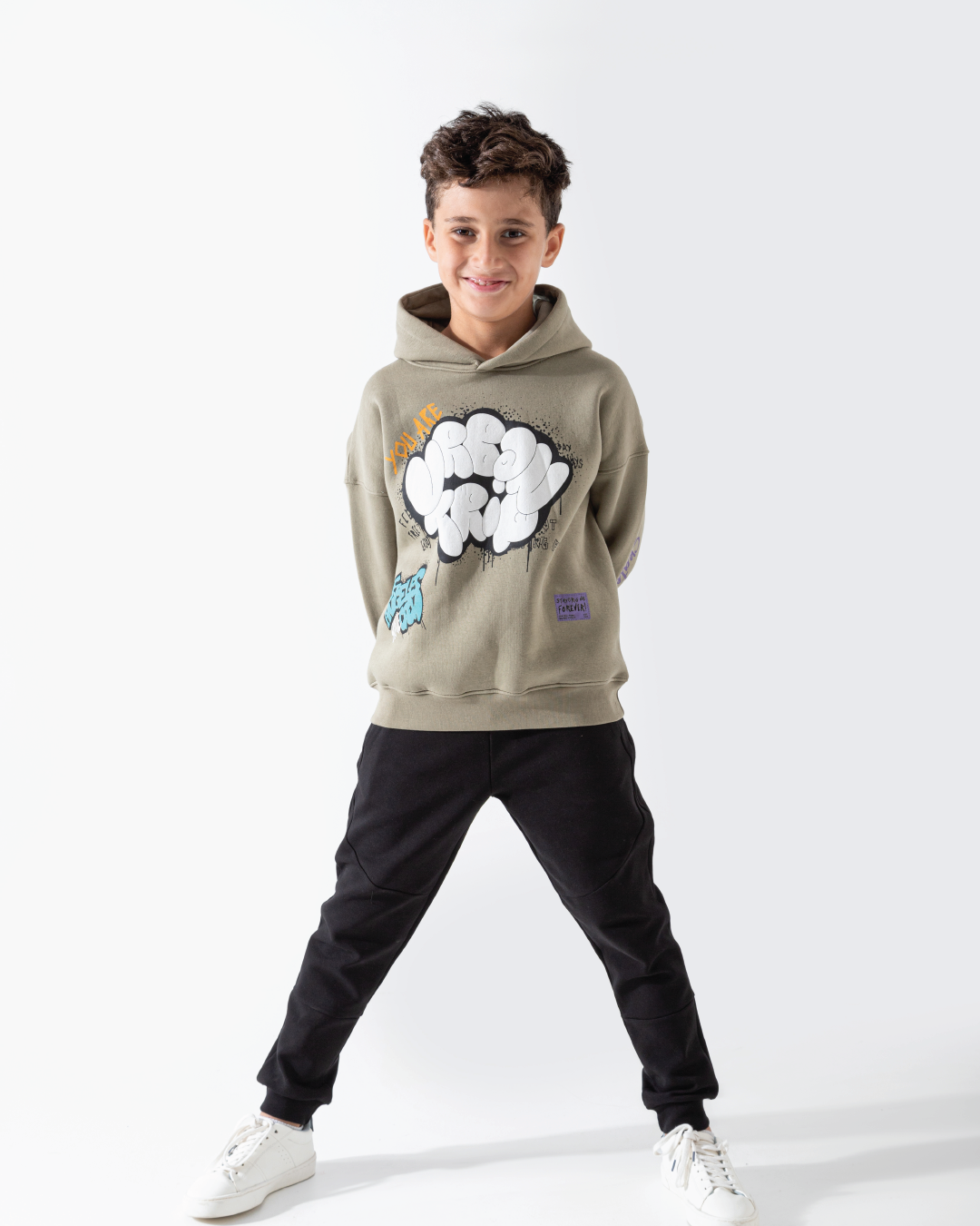 Grafetti Boys Pajamas Medium