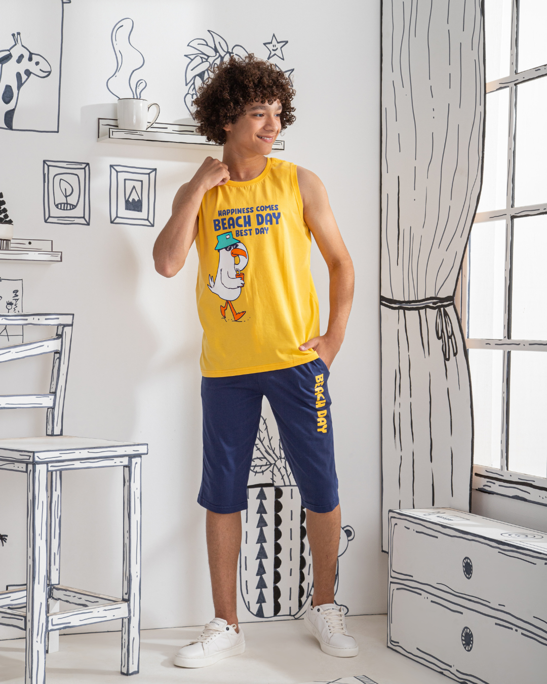 Beach Day boys pajamas