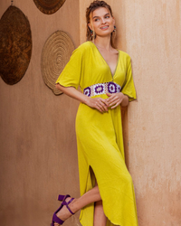 نايت شيرت نص كم و مفتوح من الجنب