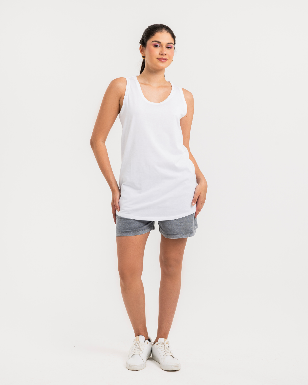 Lands End تانك توب حريمي بيزك