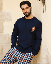 Fox Jungle Creature بيجاما رجالي كُم طويل