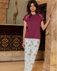 Pajama Harim Top Plain Troops