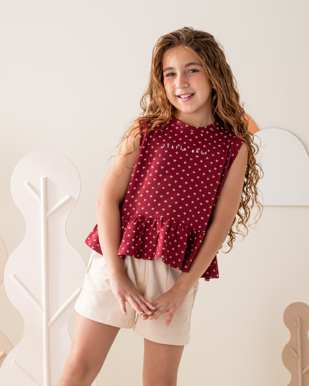 طقم شورت سمر ميلتون منقط