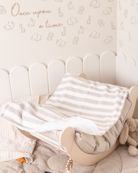 بطانية بيبى مخططة