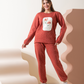Grace flower girls' polka dot pajamas