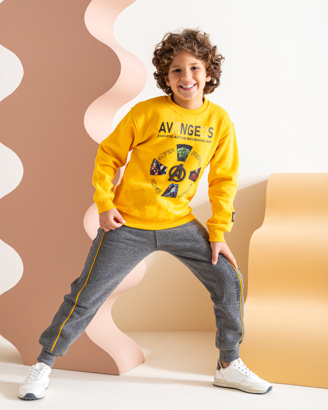 avengers endless action my boys pajamas