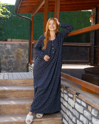 Polka Dots جلابية حريمي بدانتل