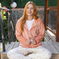 Rainbow Women's Pajamas Long Sleeve Jacket