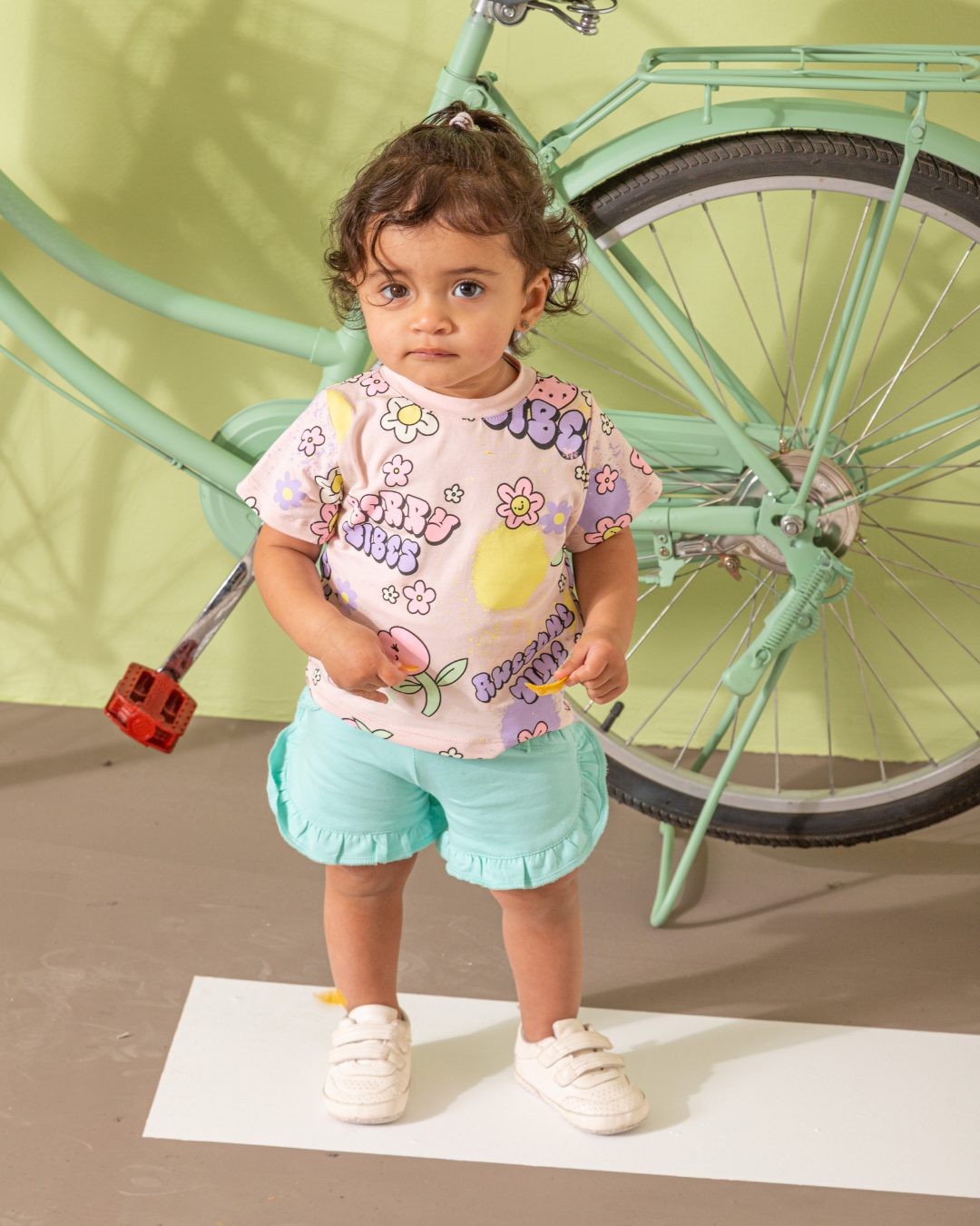 Berry Vibes NB  بيجامه بناتي بيبي