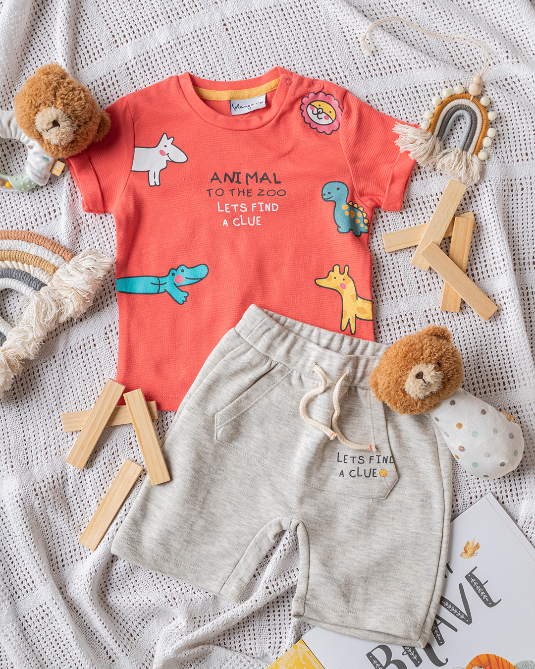 ANIMAL Pajama boys shorts