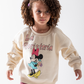 MARVY Minnie La Floristeria Cream Sweatshirt
