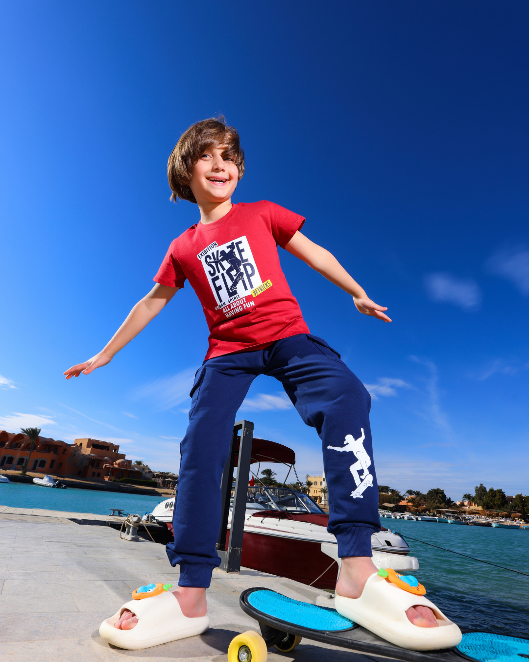 Skate flib بيجاما اولادي