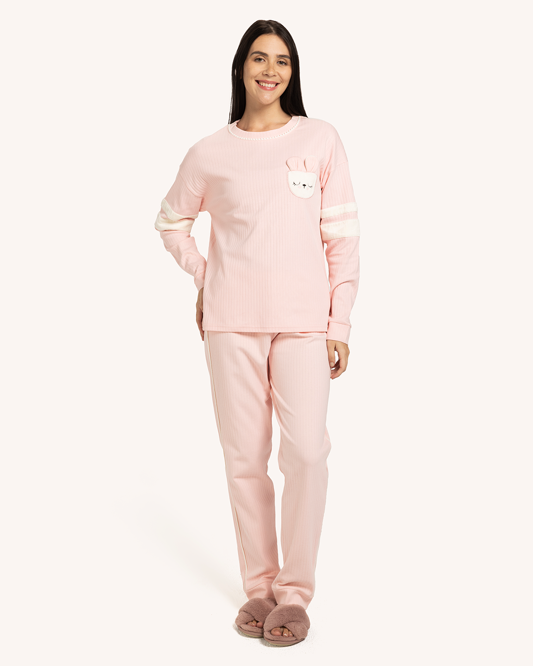 بيجاما حريمى كم بنطلون ارنوب